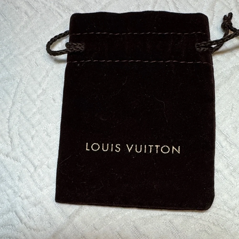 Louis Vuitton Chocolate Brown Box with jewelry pouch